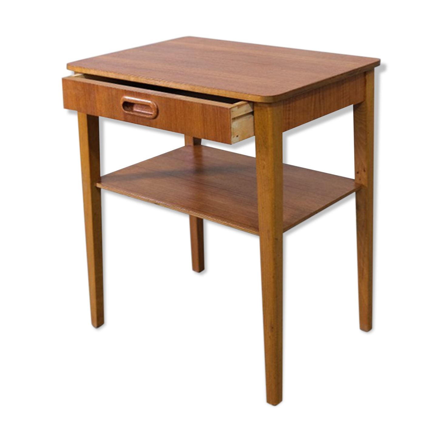 Teak Nightstand Table from Björkås Möbelfabrik. , 1960s