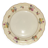 Hollow dish on foot compote, cream, fruits...porcelain