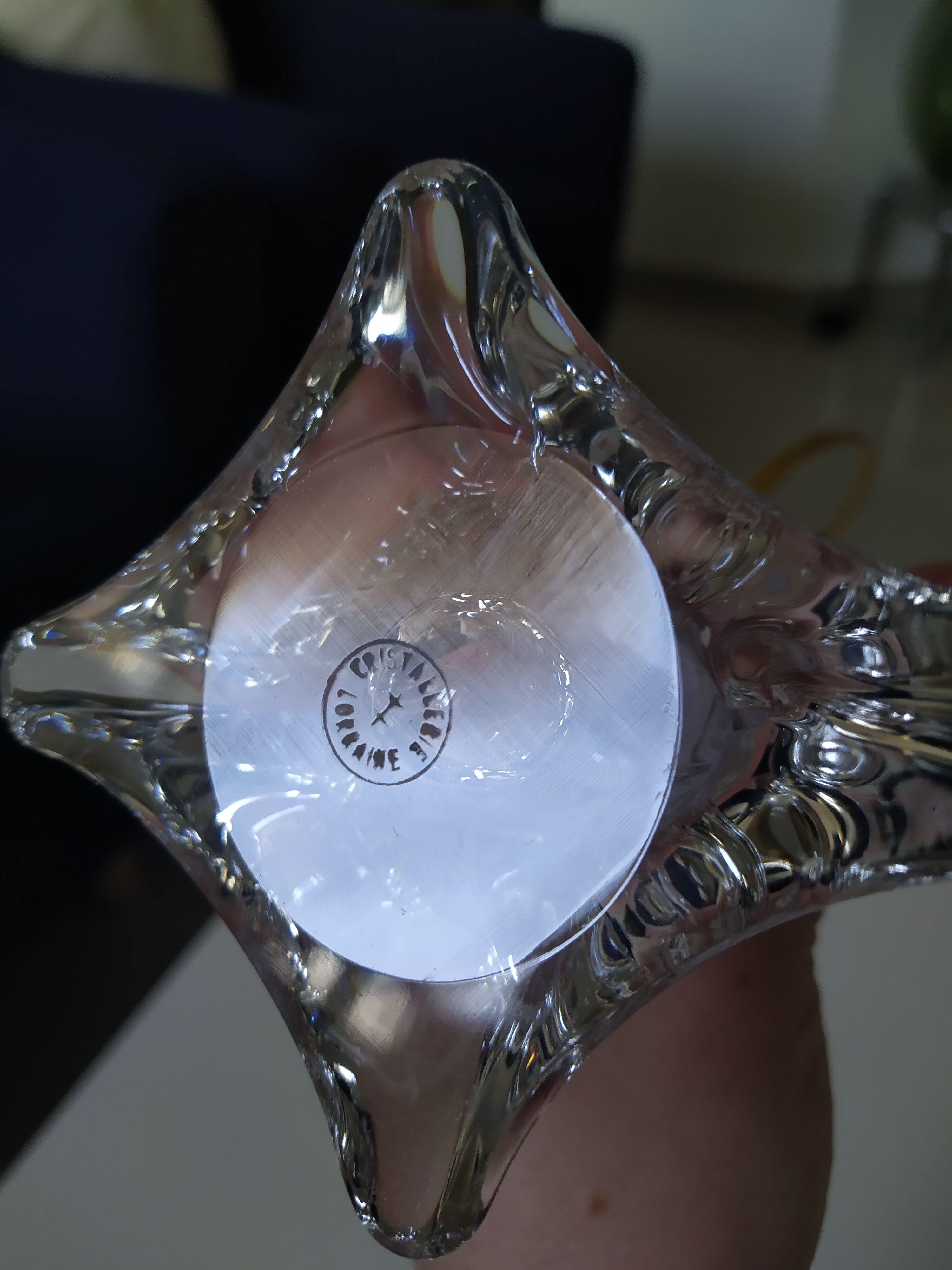 Lampe Cristallerie de Lorraine