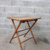 Bamboo side table
