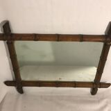 Bamboo mirror 60 - 63x47cm