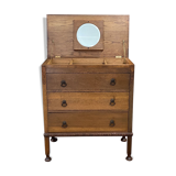 English oak dressing table, dresser 1930