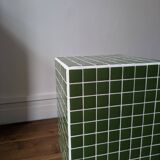 Ceramic tile end table or side table