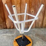 Vintage adjustable swivel stool