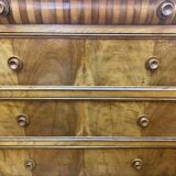 Louis Philippe chest of drawers in cherry wood