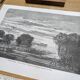 Suriname River, Parham. Printed illustration from 1866.