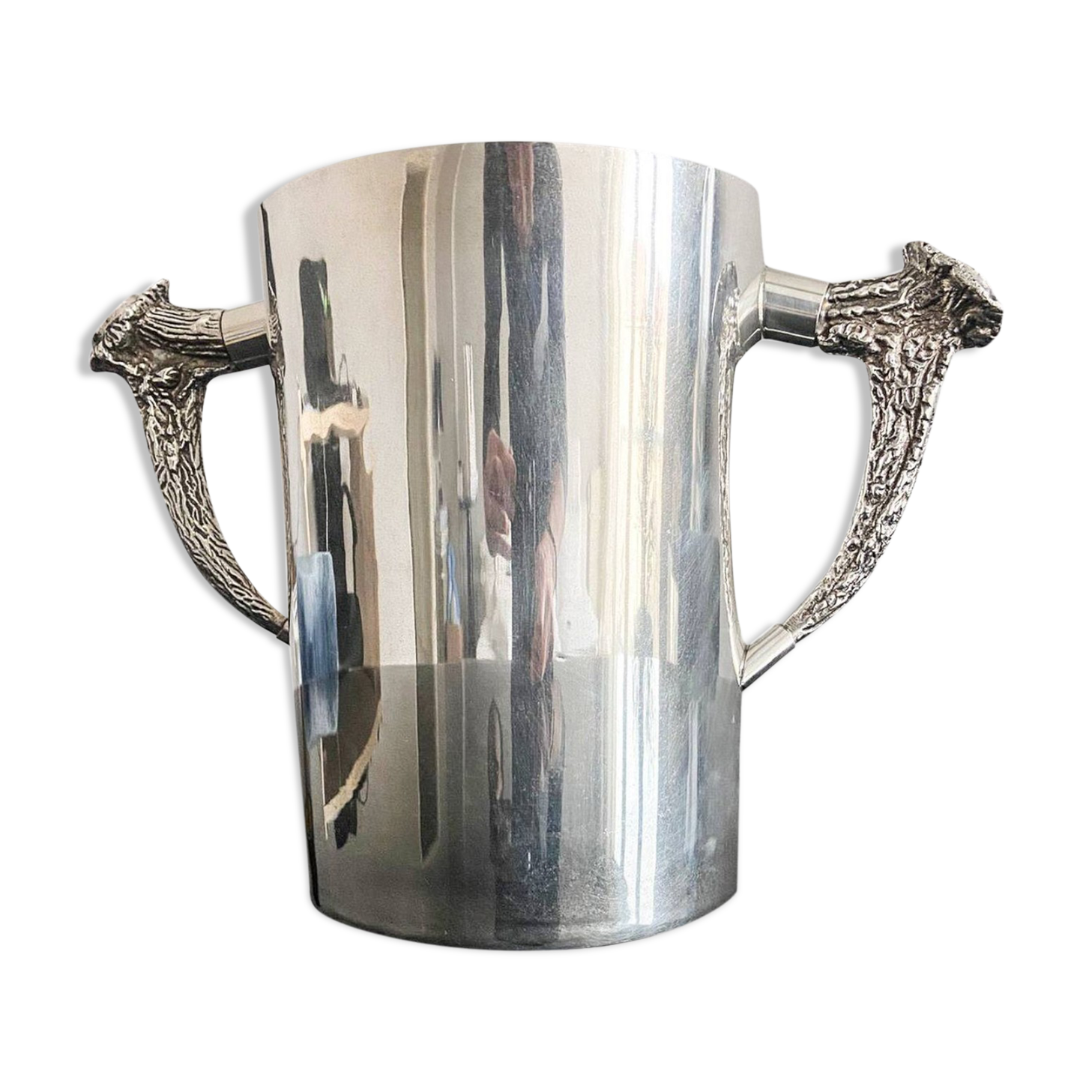 Un secchiello per il ghiaccio placcato in argento ralph lauren