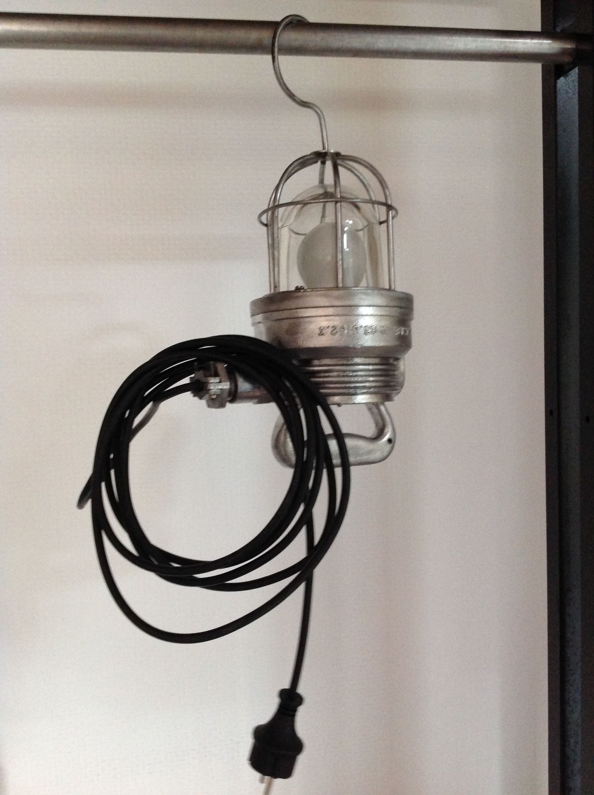 Legrand workshop walkman in industrial style aluminum