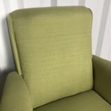 Paire de fauteuils vintages scandinaves 1960 vert