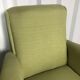 Paire de fauteuils vintages scandinaves 1960 vert