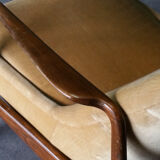 Chair of the 50s/60s vintage Recliner system