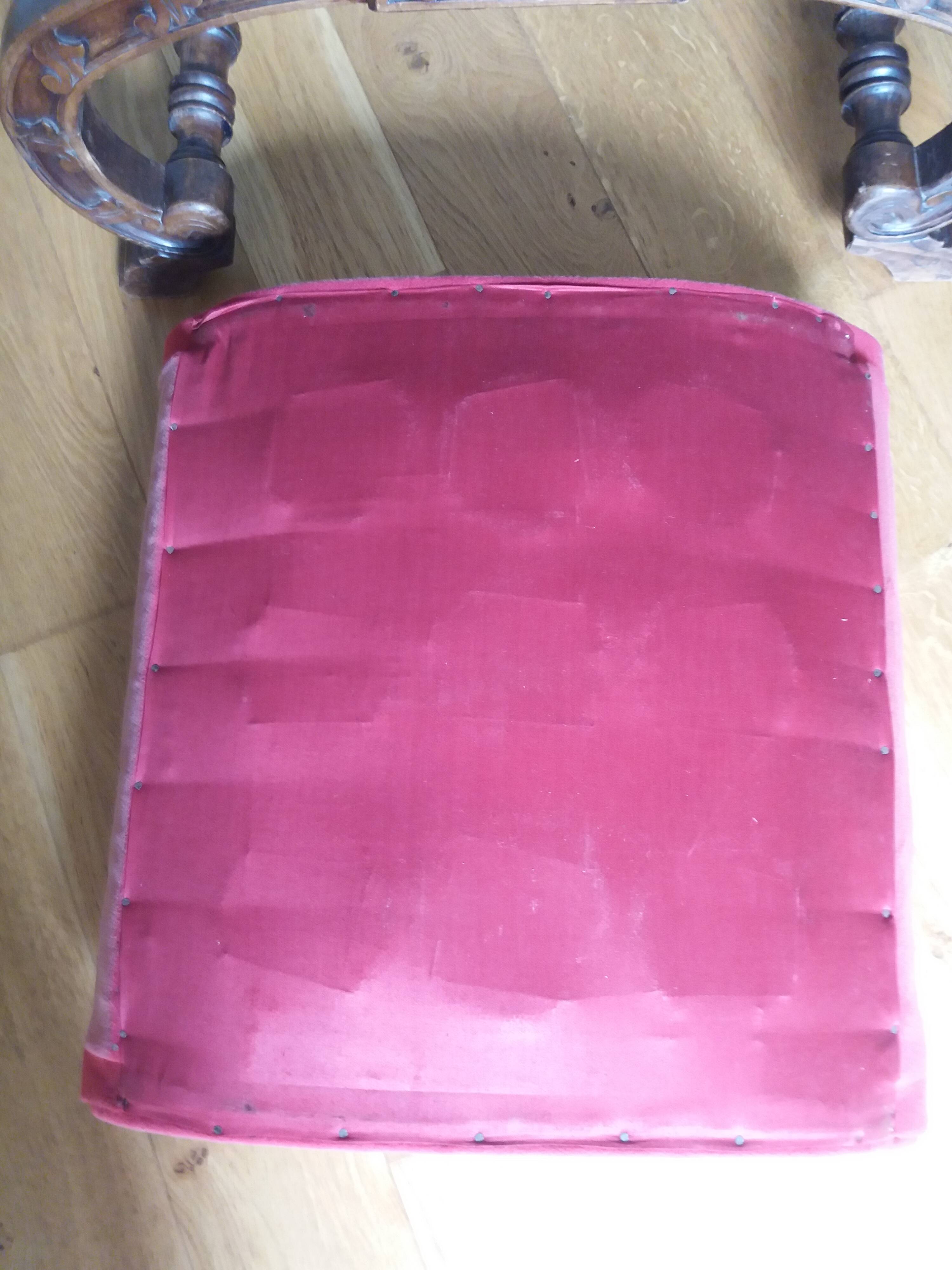 Dagobert curule armchair with chimera heads 19th century