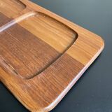 Scandinavian teak serving tray