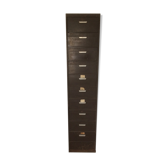 Meuble à clapet vintage marron