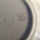 6 flat plates Orchies Moulin des loups jaunes with black edging