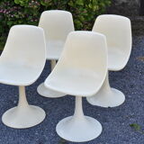 70s foot tulip chairs