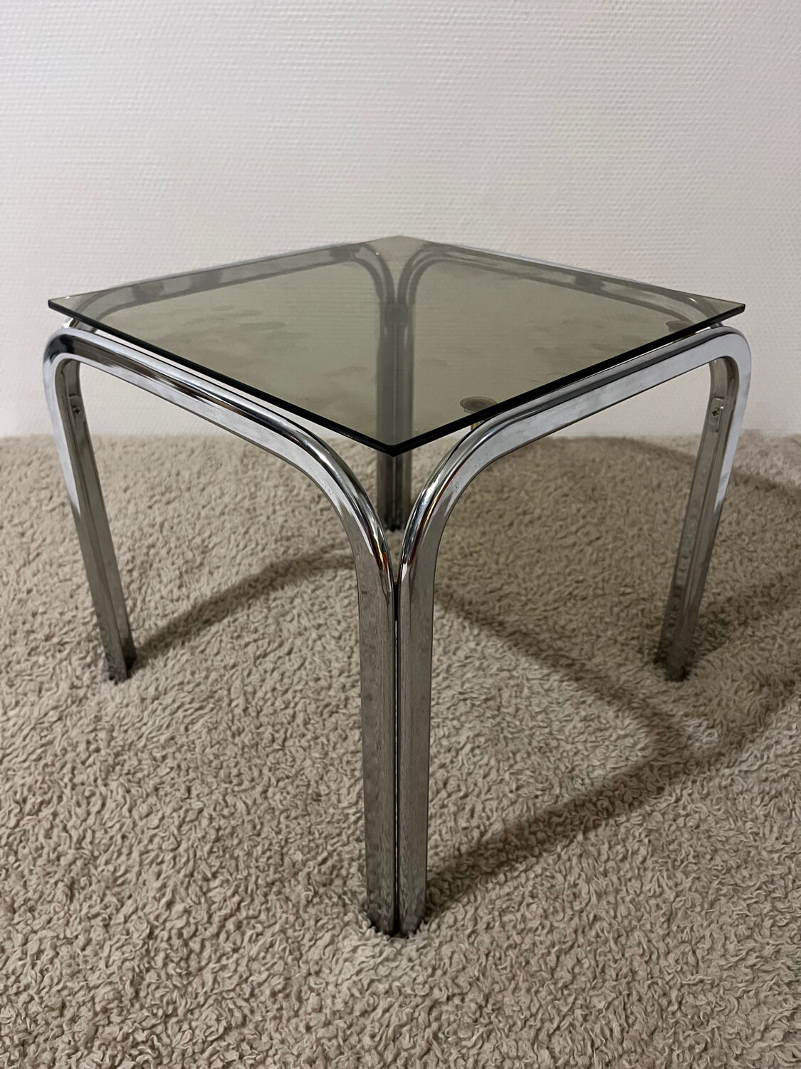 Small table or end of sofa Space age