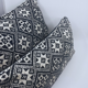 Navy blue design cushion
