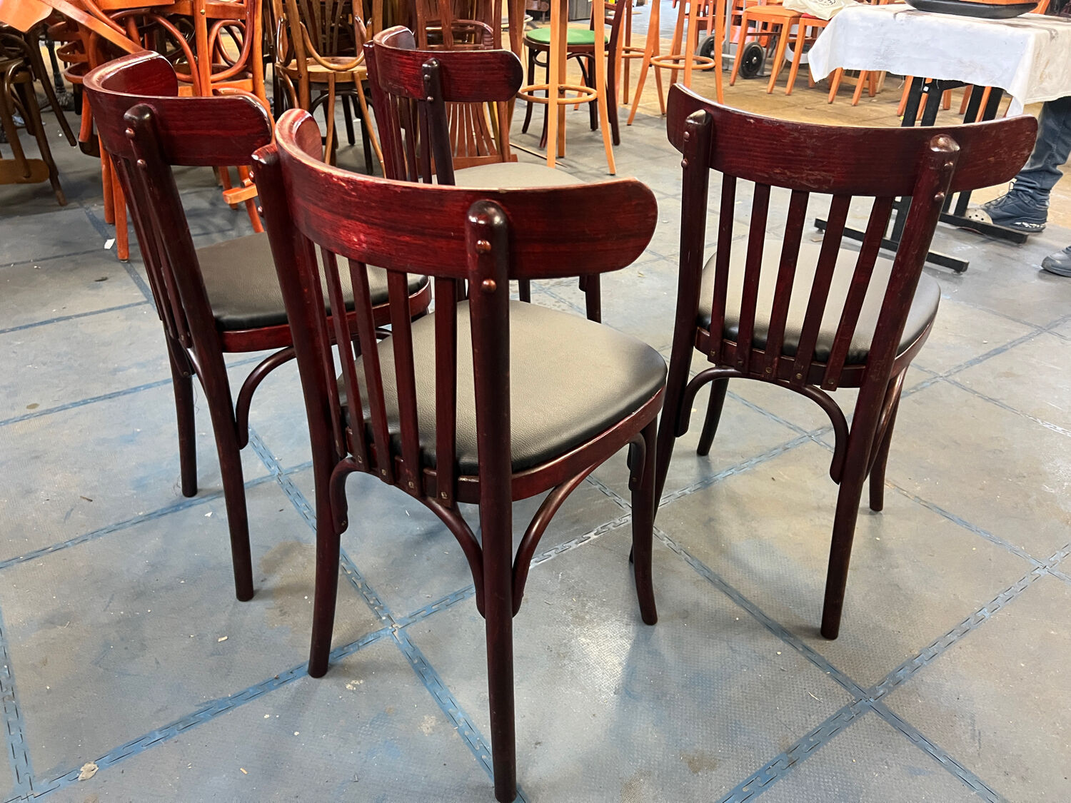 Set of 4 bistro chairs