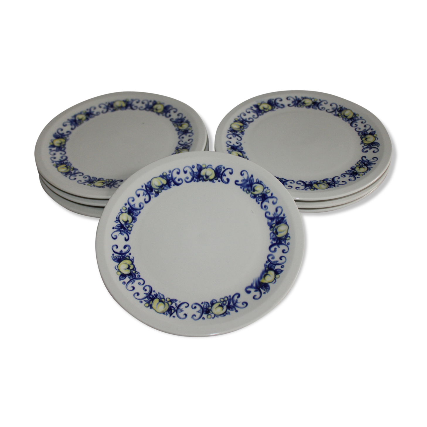 Lot of 7 dessert plates Villeroy and Boch Cadiz