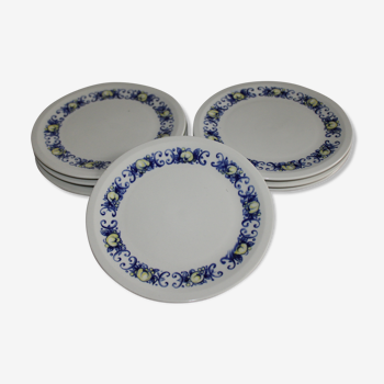 Lot de 7 assiettes à dessert Villeroy et Boch Cadiz