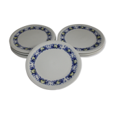 Lot de 7 assiettes à dessert Villeroy et Boch Cadiz