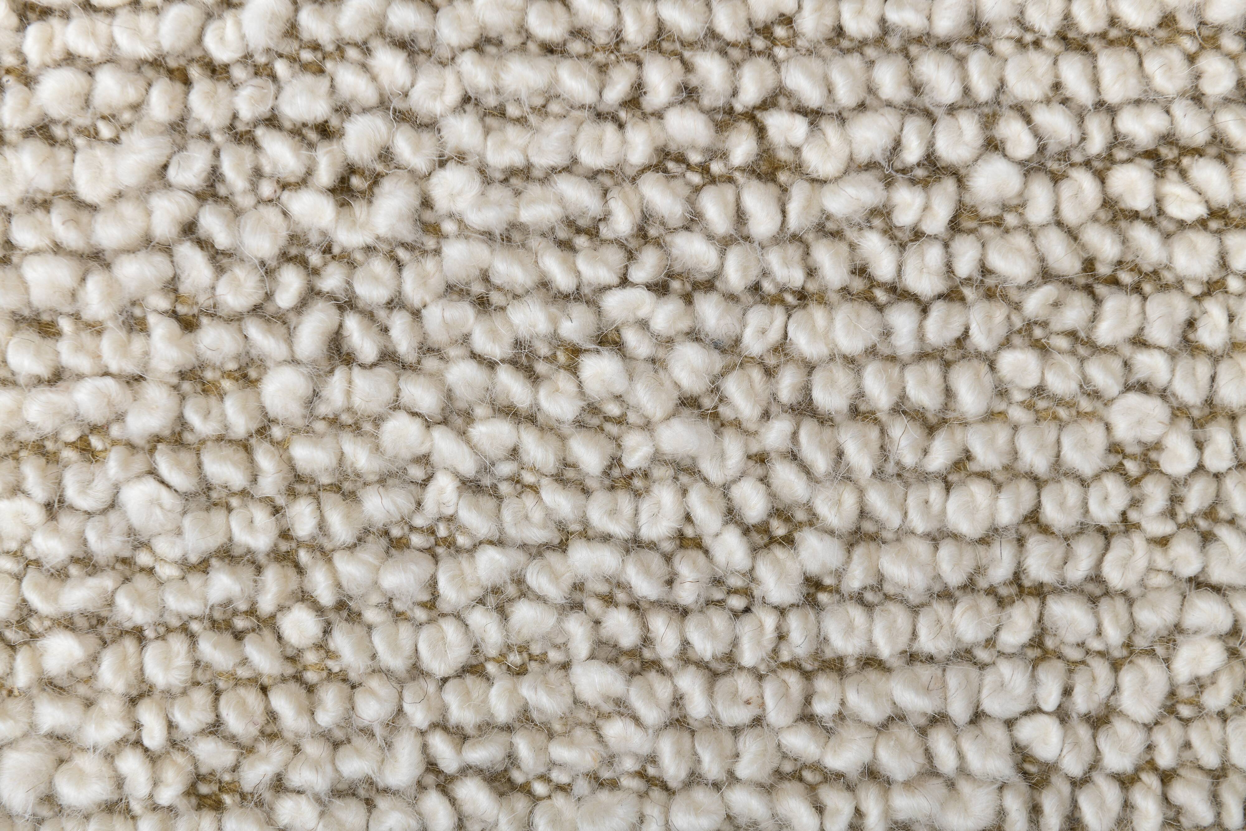 Green Beige Wool Turkish Area Rug 209x292Cm SK 242139