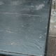 Black lacquered pine desk table