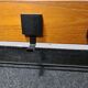 Coatrack mural vintage en teck et métal