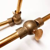 Applique murale double articulée, Italie années 50