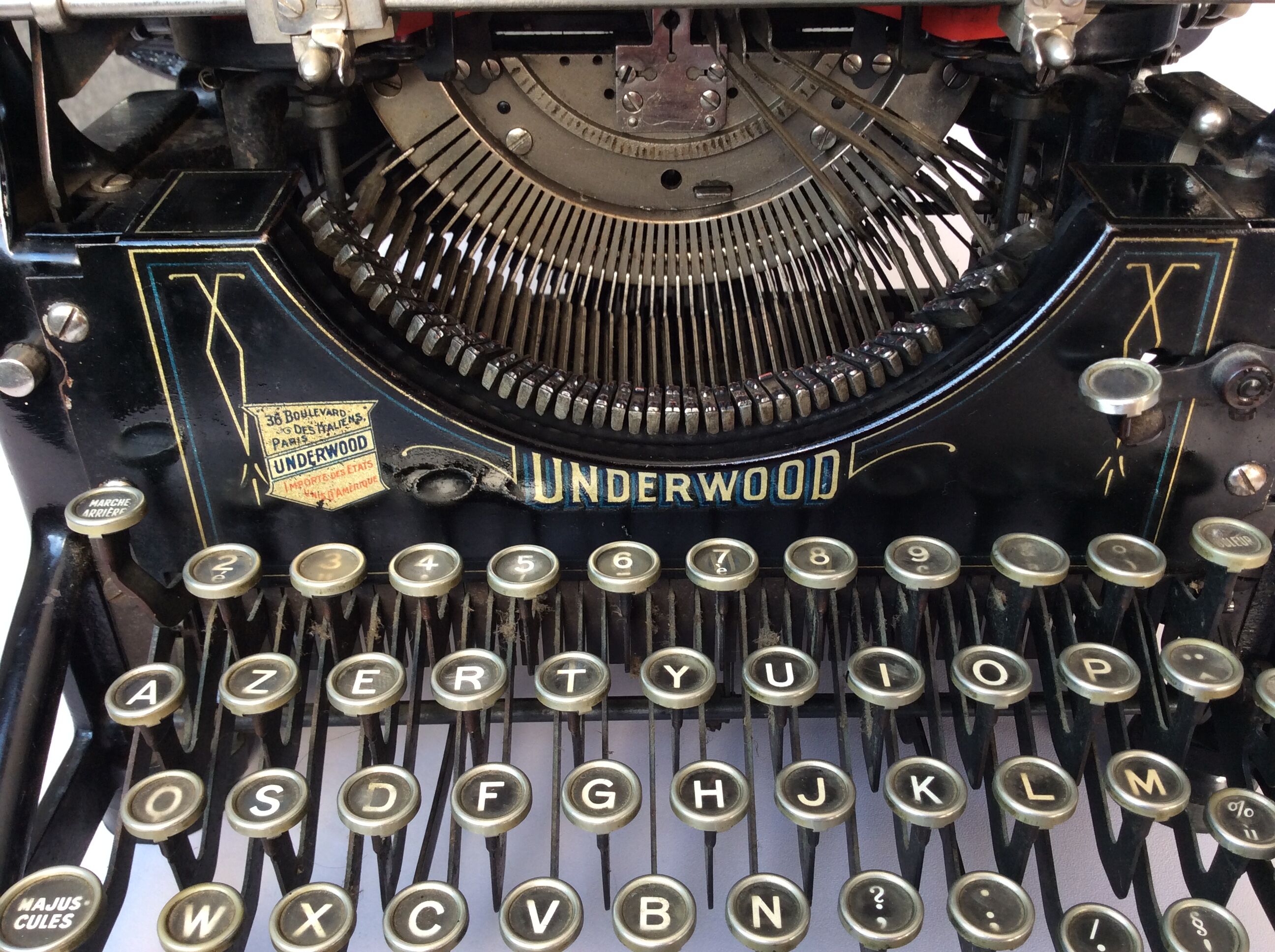 Old Underwood Typewriter