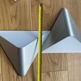 Pair of Led Grossmann wall lights in triangular format