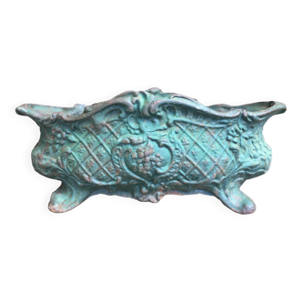 Antique cast iron planter