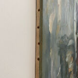 Oil on canvas Etretat