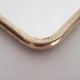 Golden barber mirror