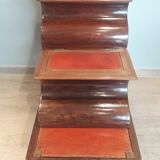 Staircase, Victorian in mahogany , second half of the 19th Century