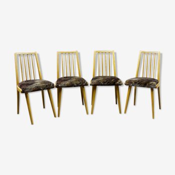 Mid century dining chairs by Jiří Jiroutek for Interiér Praha, 1960´s