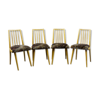 Mid century dining chairs by Jiří Jiroutek for Interiér Praha, 1960´s