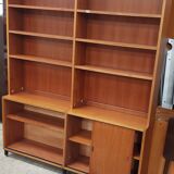 Bookcase in 2 parts vintage