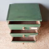 Old workshop furniture with drawers