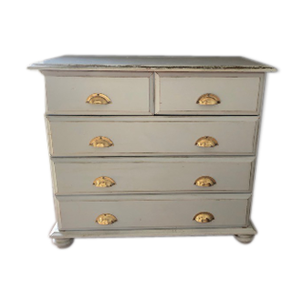 Blue dresser