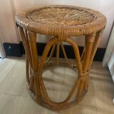 1960s rattan stool