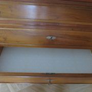Rare - Pretty old chest of drawers with 4 drawers and 3 locks - In walnut - 1930