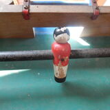 Wooden baby football