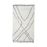 Handmade Berber carpet 245cm/184cm