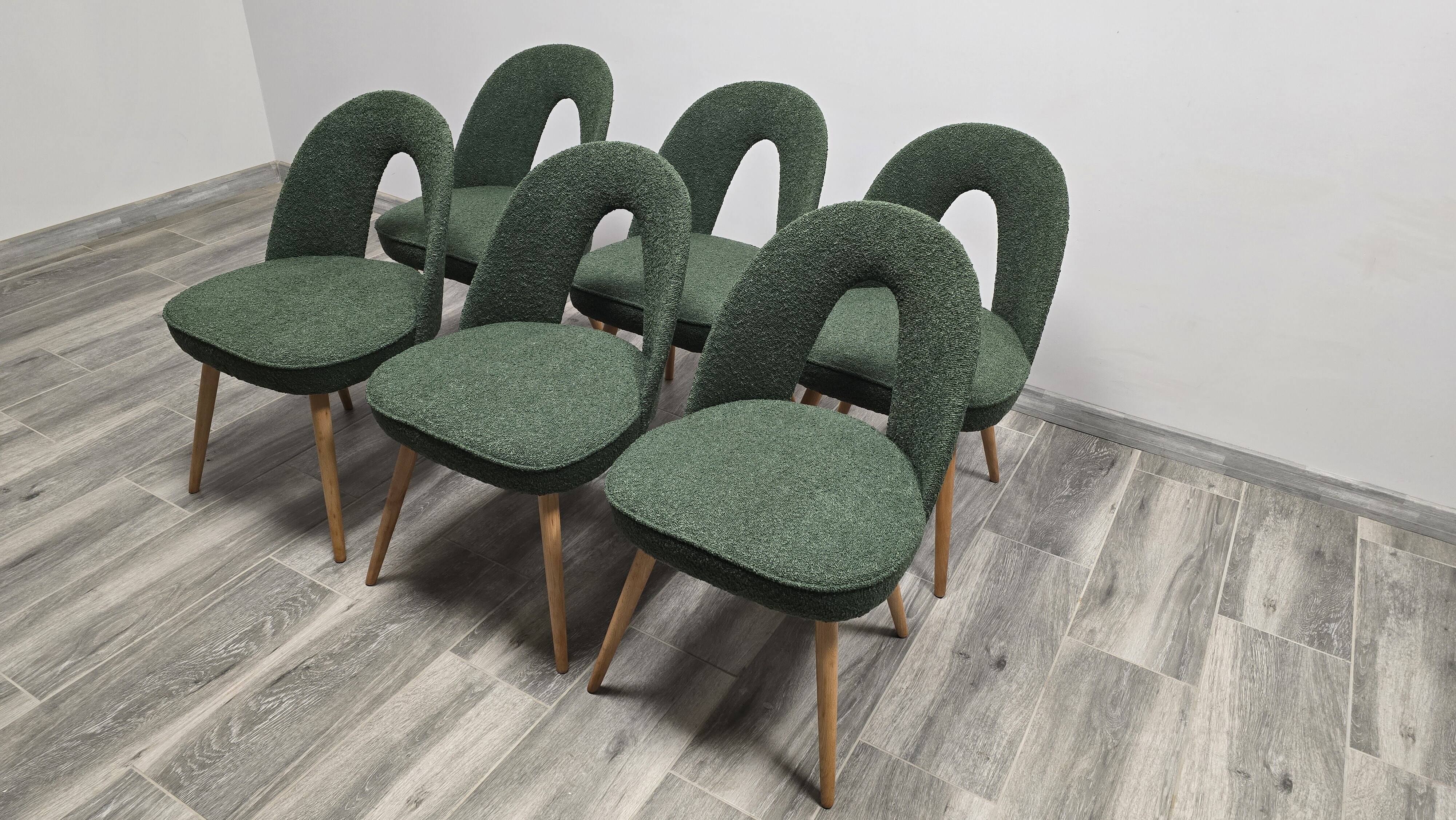 Dining Chairs by Antonin Suman, 1960s, Set of 6