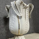 Albert Laurent Limoges: large vase entitled "les algues" Art Deco period circa 1940