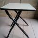 Tabouret en formica pliant années 50