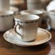 Set of 9 cups and old saucers from Limoges
