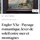 Impressionist painting attributed to F-G Engler, oil on canvas, romantic seascape.
